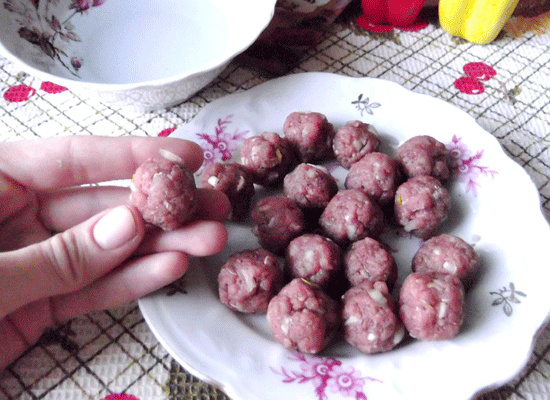 как приготовить фрикадельки для супа