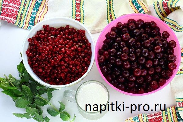 как закатать компот из красной смородины на зиму