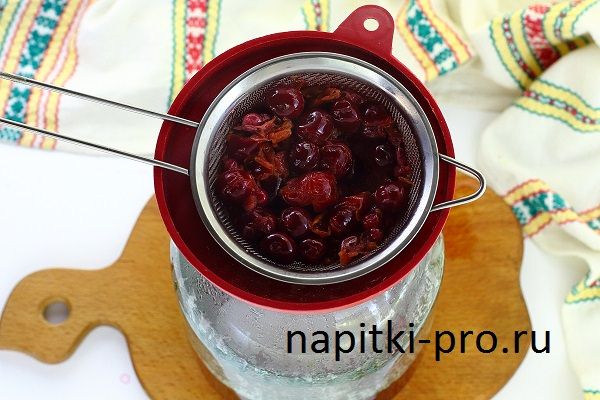 как закатать компот из красной смородины на зиму