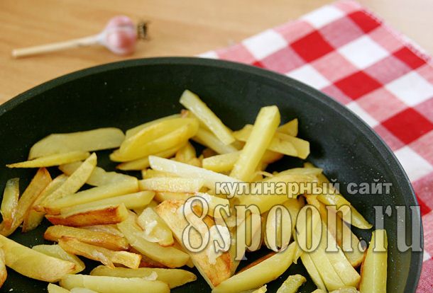 как вкусно пожарить картошку на сковороде