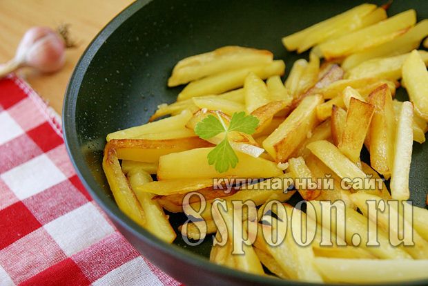 как вкусно пожарить картошку на сковороде