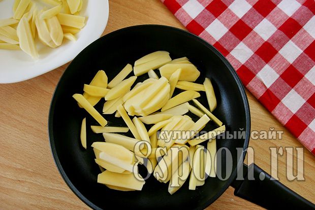 как вкусно пожарить картошку на сковороде