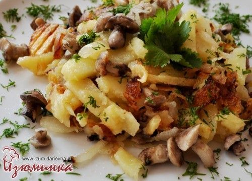 как пожарить вкусную картошку