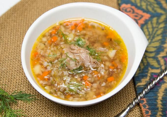 как приготовить гречневый суп с мясом